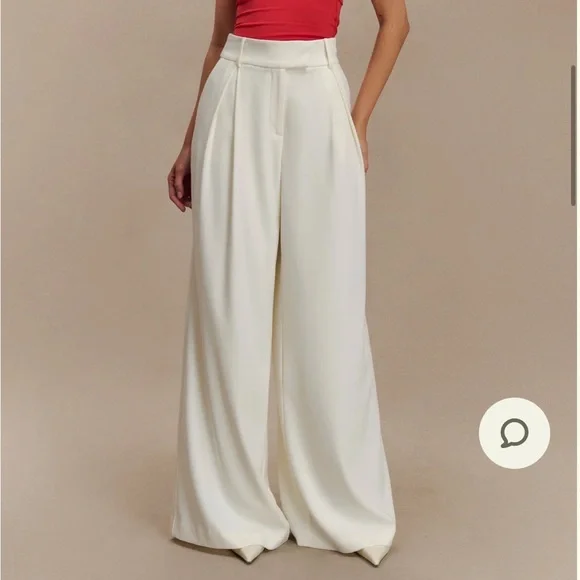 Meshki Grey Tailored Wide-Leg Pant - Picture 7 of 7